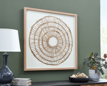 Brockham - Brown - Wall Decor - Hornell Furniture Outlet