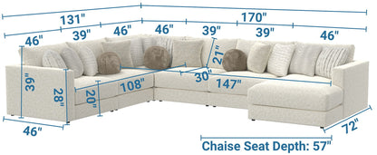 Ritzy - Modular Sofa - Hornell Furniture Outlet