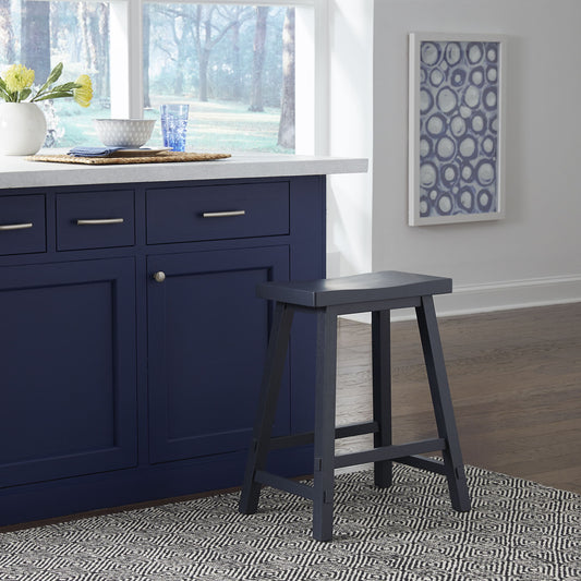 Creations II - 24" Sawhorse Counter Stool - Hornell Furniture Outlet
