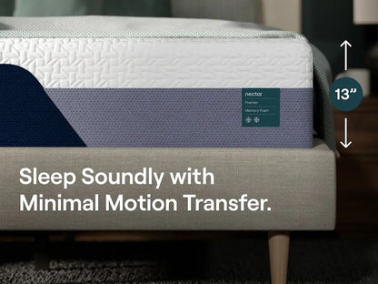 Nectar Premier Memory Foam 5.1 - Mattress - Hornell Furniture Outlet