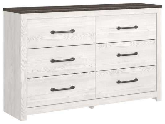 Gerridan - Dresser, Mirror - Hornell Furniture Outlet