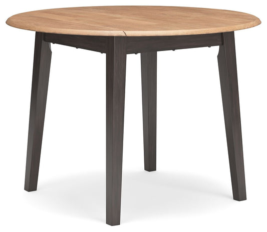 Gesthaven - Round Dining Room Drop Leaf Table - Hornell Furniture Outlet
