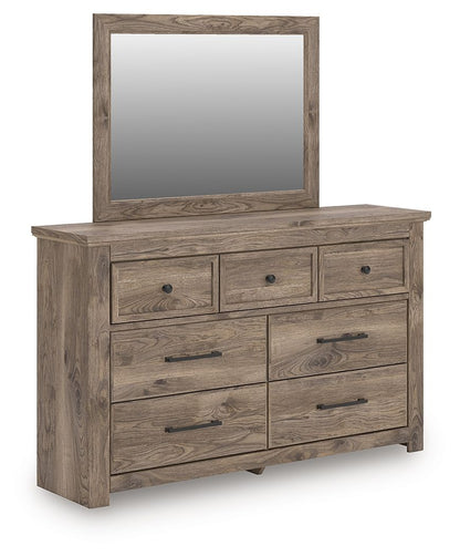 Rusticott - Seven Drawer Dresser - Hornell Furniture Outlet