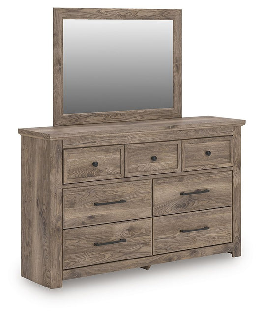 Rusticott - Seven Drawer Dresser - Hornell Furniture Outlet