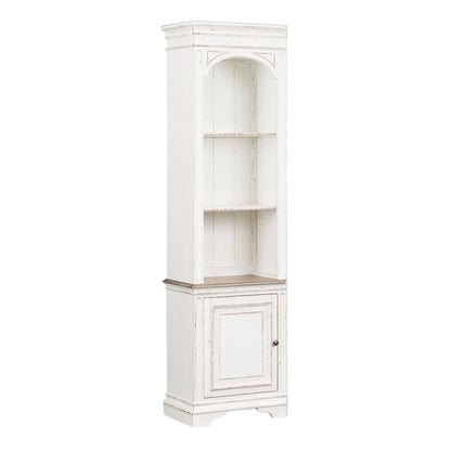 Magnolia Manor - Left Pier - White - Hornell Furniture Outlet