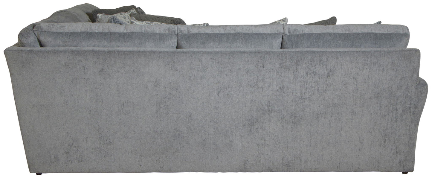 Glacier - Sectional With Included Accent Pillows - Hornell Furniture Outlet