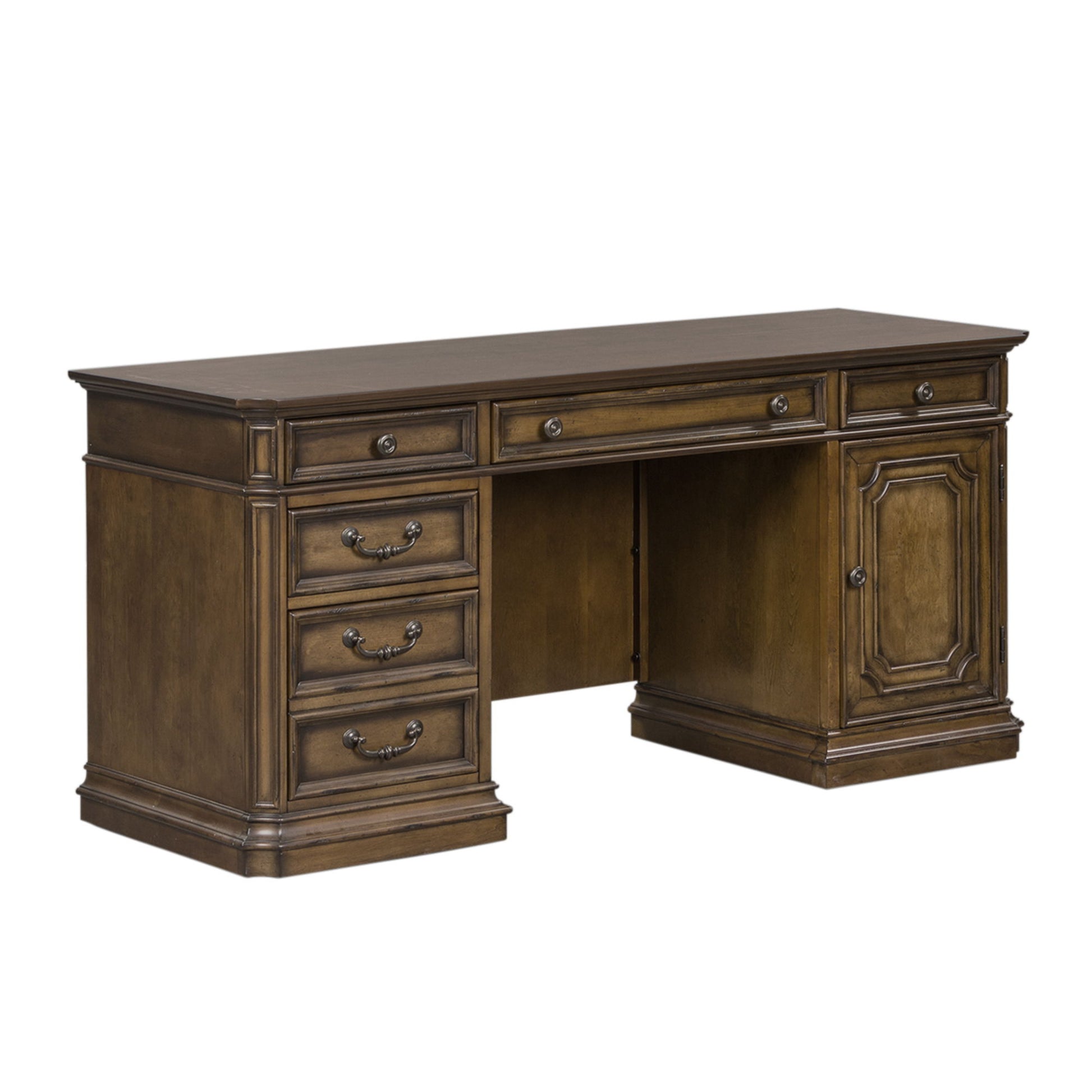 Amelia - Credenza - Dark Brown - Hornell Furniture Outlet