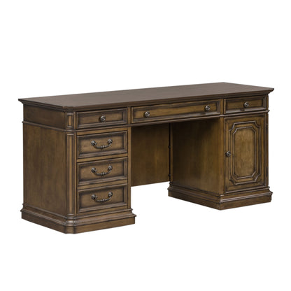 Amelia - Credenza - Dark Brown - Hornell Furniture Outlet