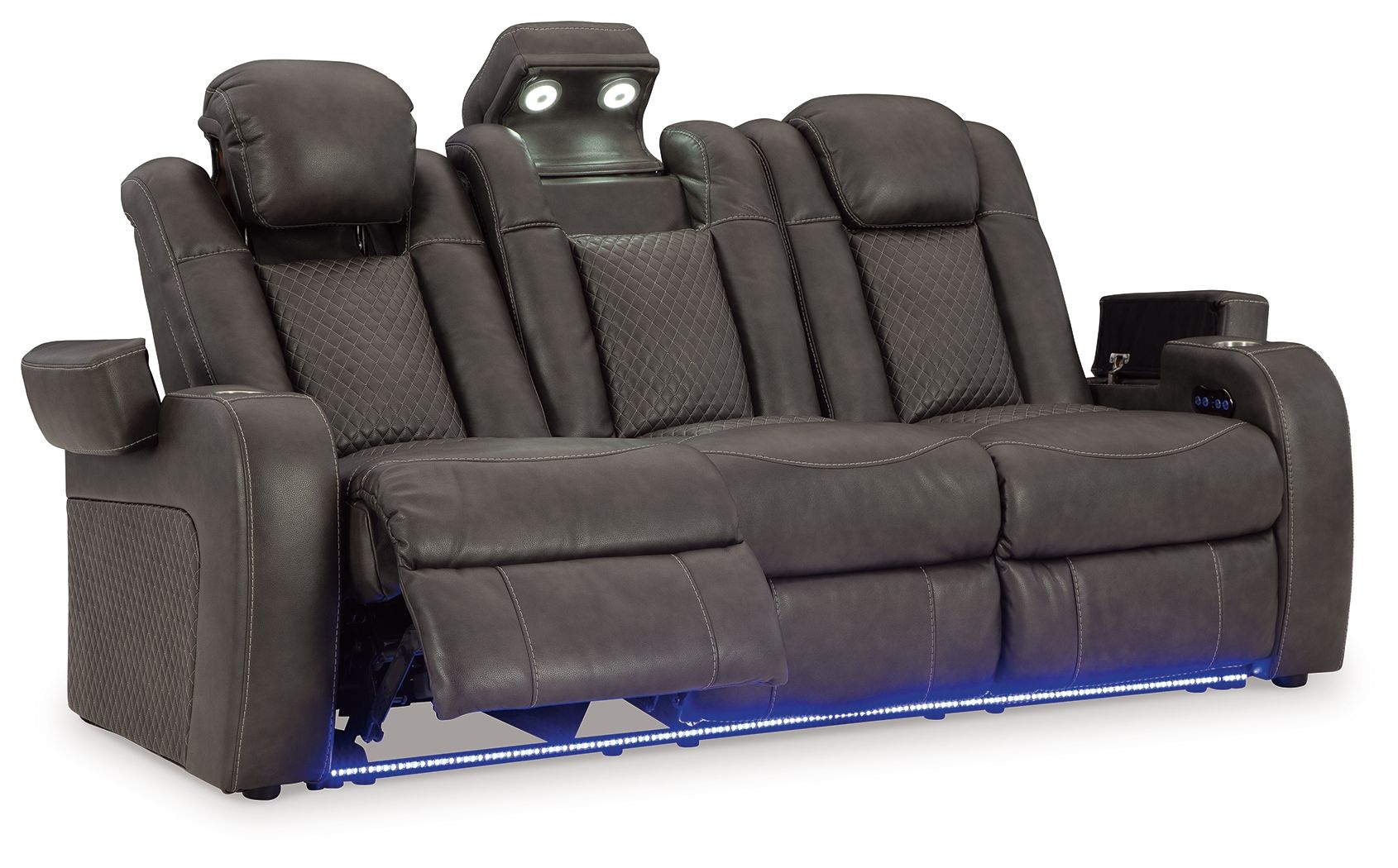 Fyne - dyme - Reclining Living Room Set - Hornell Furniture Outlet