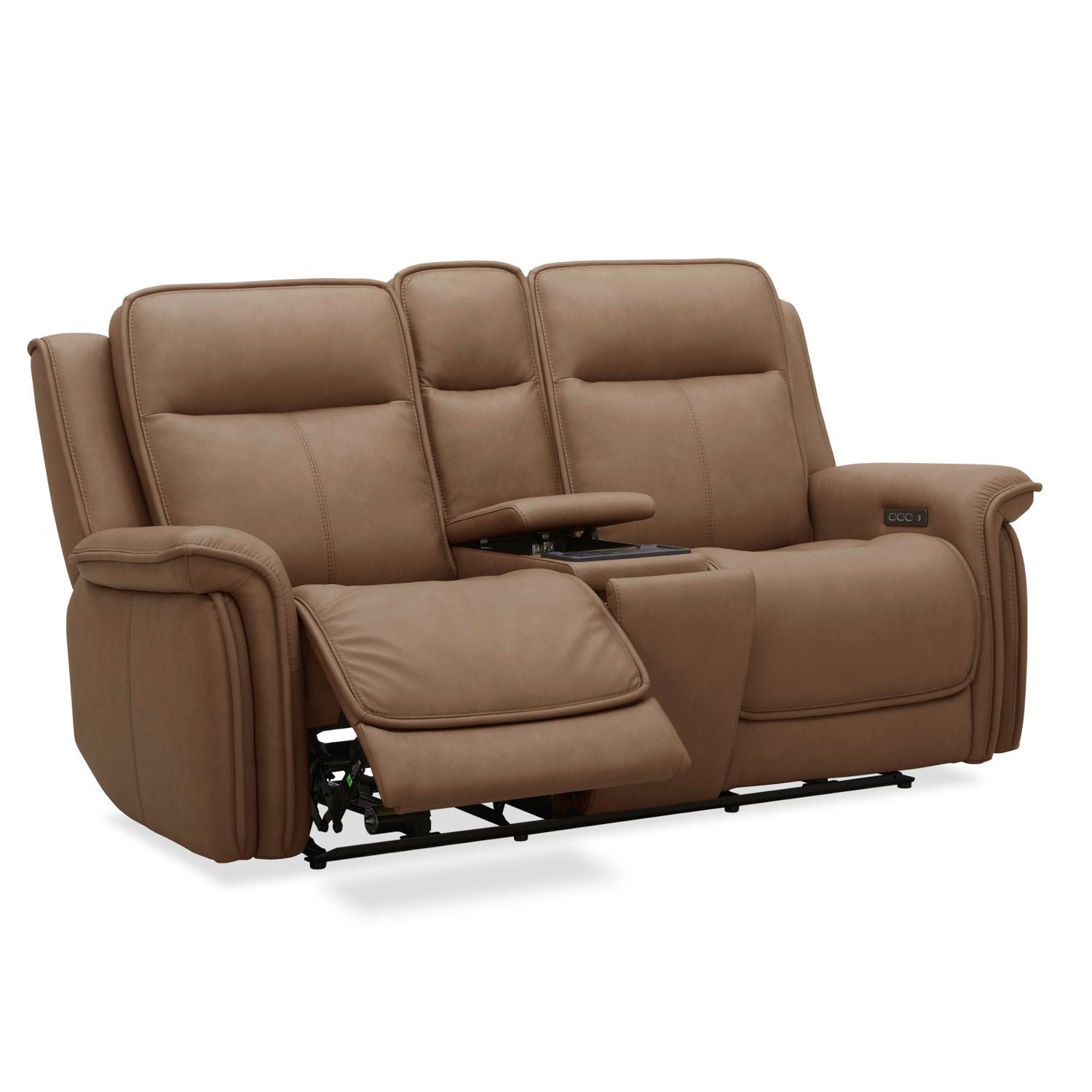 Cora - Loveseat With Console P3 & ZG - Hornell Furniture Outlet