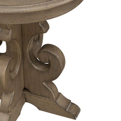 Magnolia Manor - Round End Table - Hornell Furniture Outlet