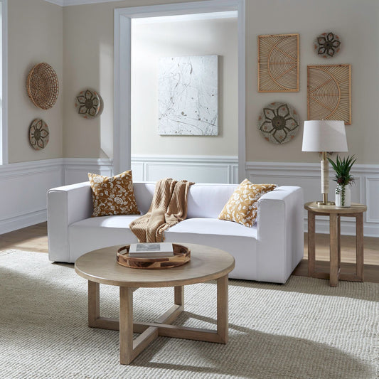Proximity Place - Optional 3 Piece Table Set - Barley Buff - Hornell Furniture Outlet