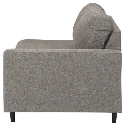 Lyman - Graphite - RAF Corner Chaise - Hornell Furniture Outlet