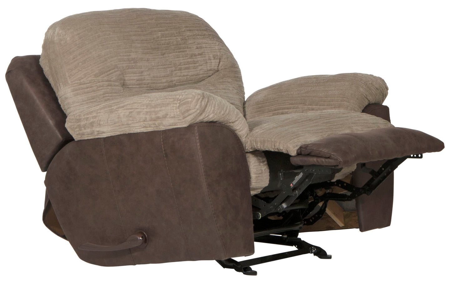 McMahon - Glider Recliner - Bark - Hornell Furniture Outlet