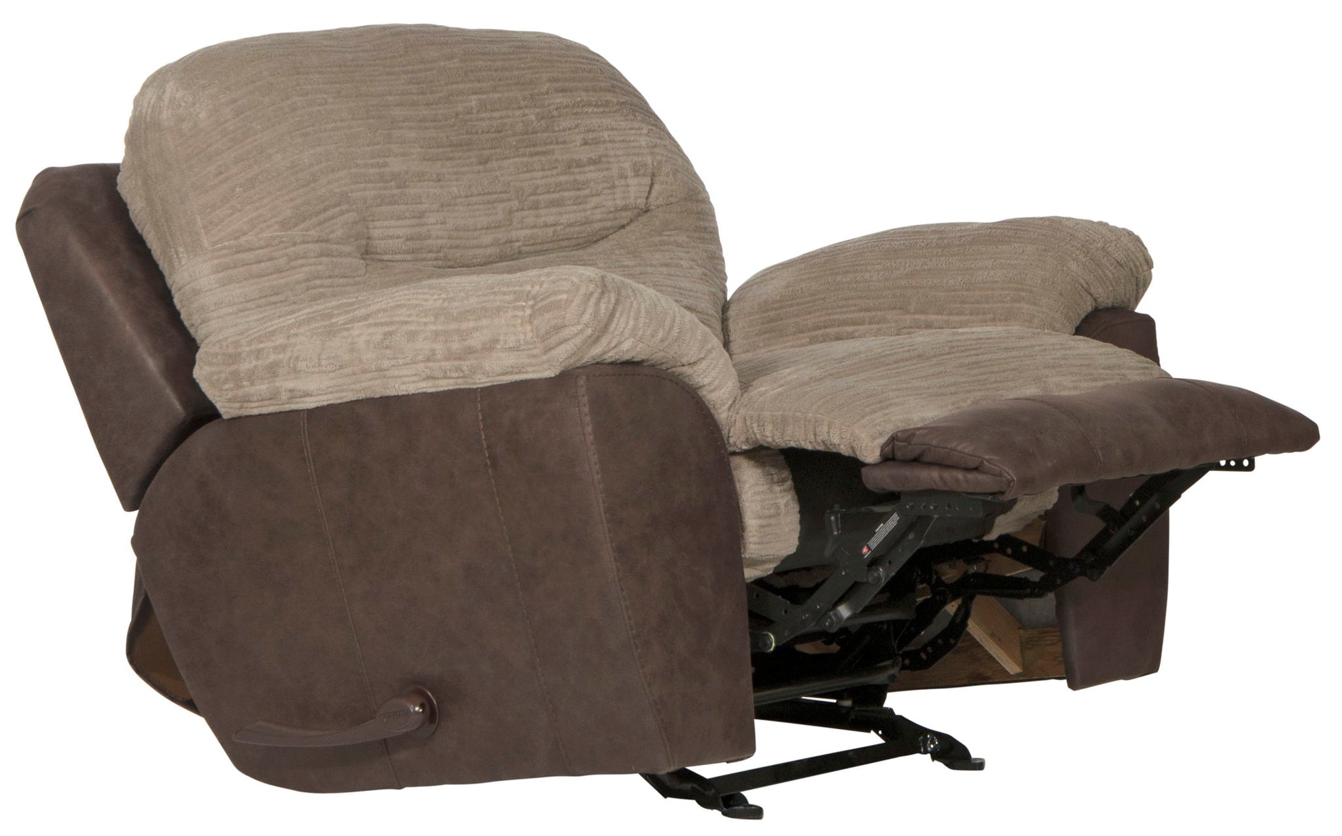 McMahon - Glider Recliner - Bark - Hornell Furniture Outlet