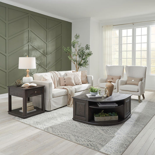Wallace - 3 Piece Set - Brown - Hornell Furniture Outlet