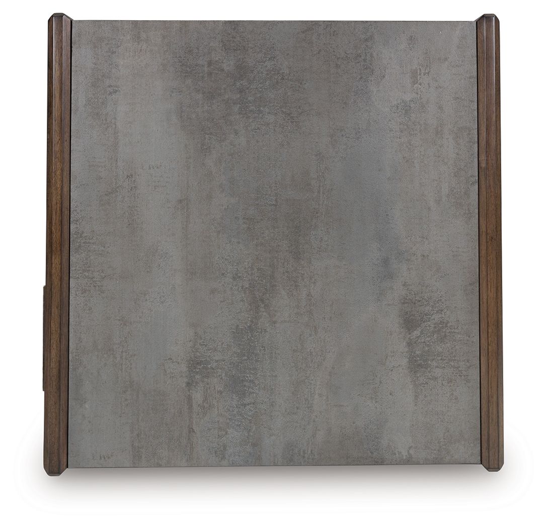 Kallenny - Brown / Gray - Square Cocktail Table - Hornell Furniture Outlet