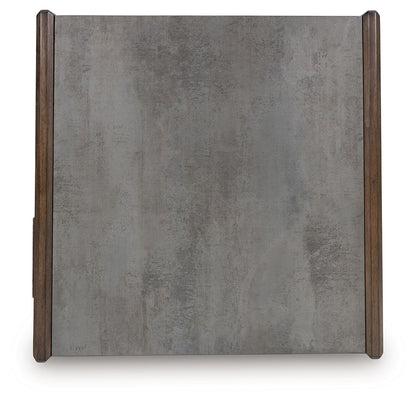 Kallenny - Brown / Gray - Square Cocktail Table - Hornell Furniture Outlet