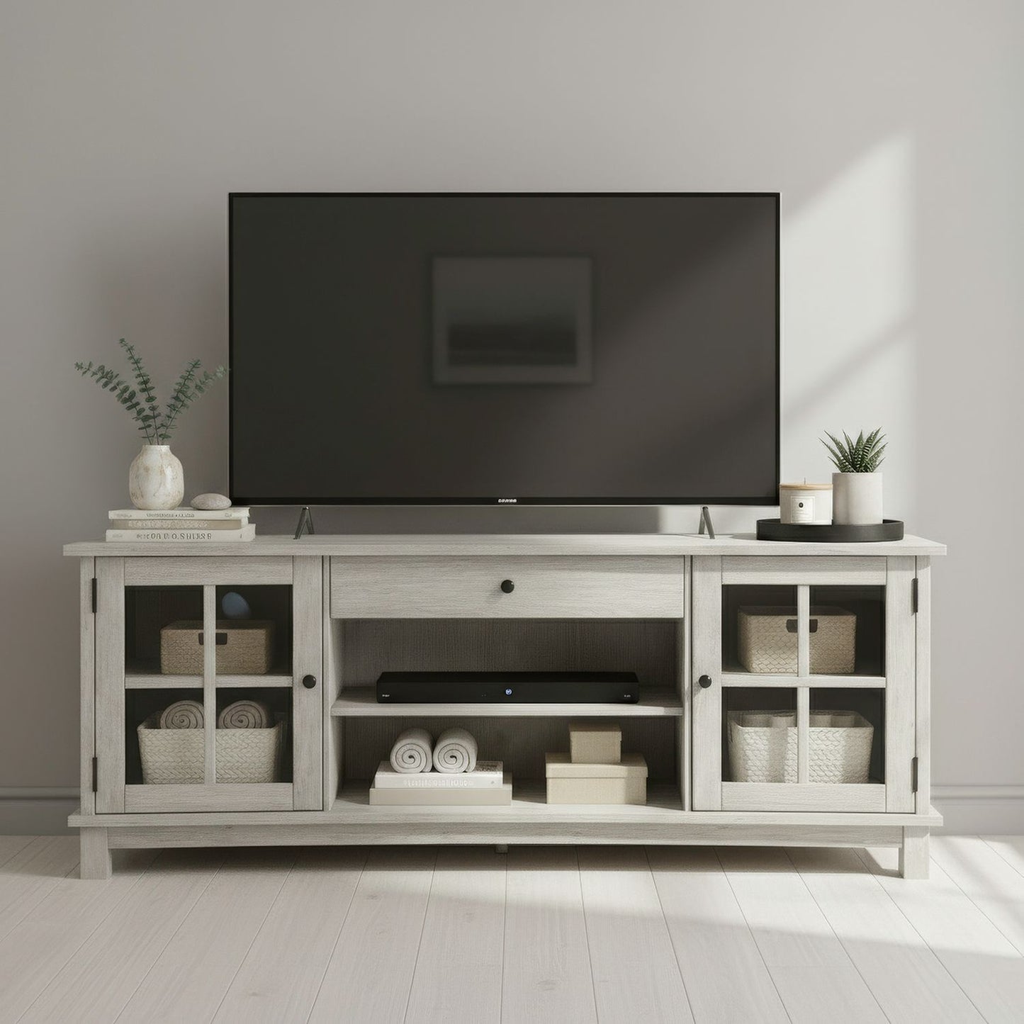 Logan - TV Console - Hornell Furniture Outlet