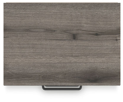 Graystorm - Brown Gray - Two Drawer Night Stand - Hornell Furniture Outlet