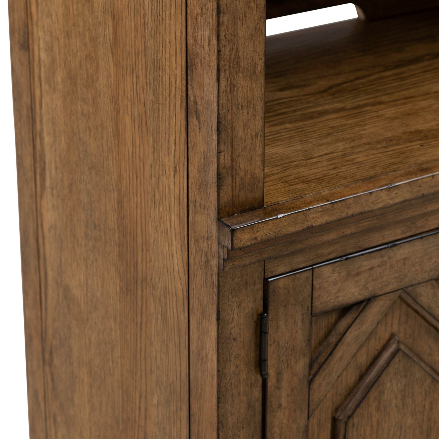 Carolina Park - Bunching Bookcase - Brown - Hornell Furniture Outlet