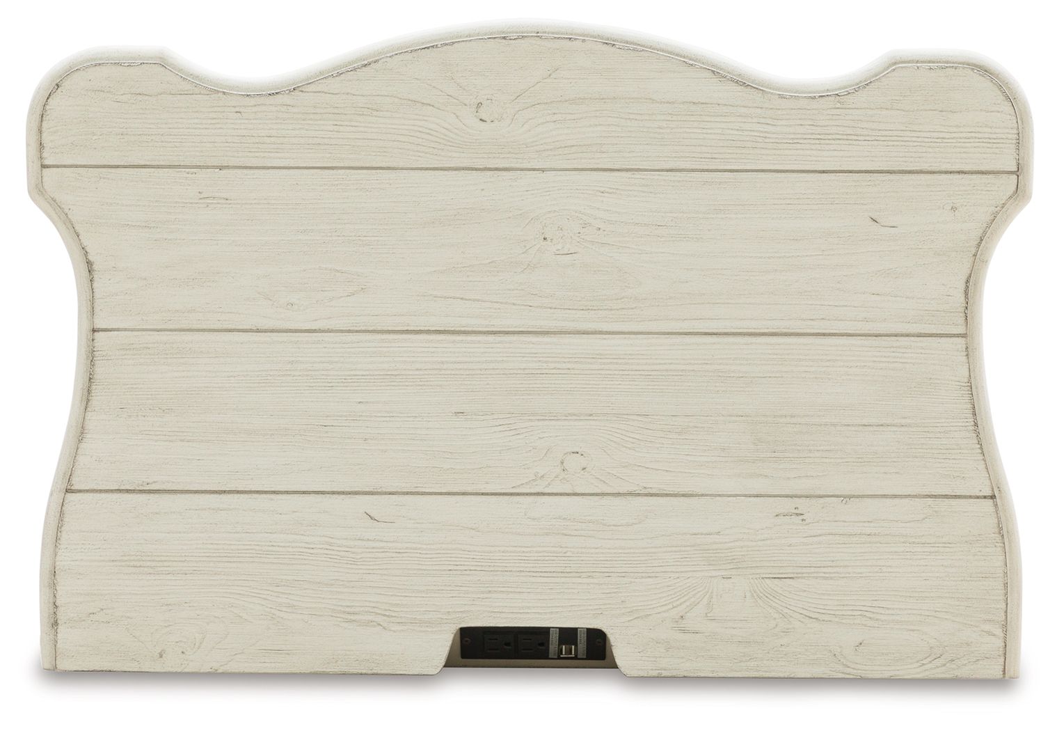Arlendyne - Antique White - Three Drawer Night Stand - Hornell Furniture Outlet