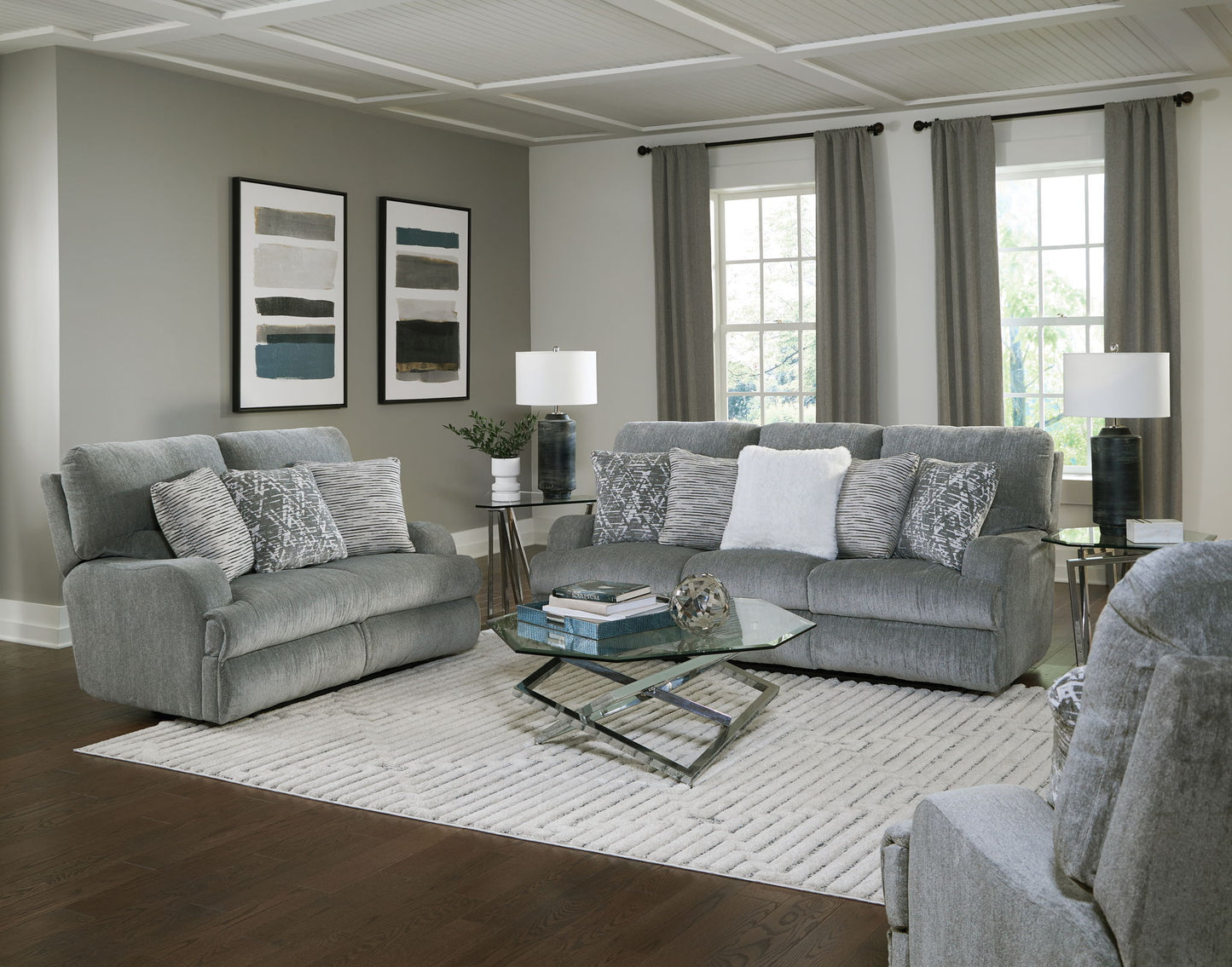 Zane - Reclining Loveseat - Hornell Furniture Outlet