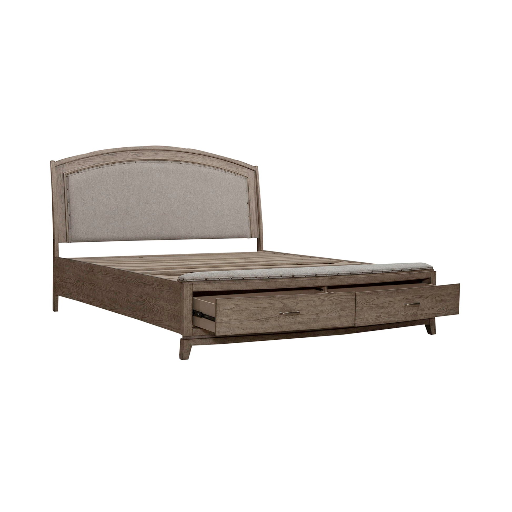 Avalon - Upholstered Storage Bed - Hornell Furniture Outlet