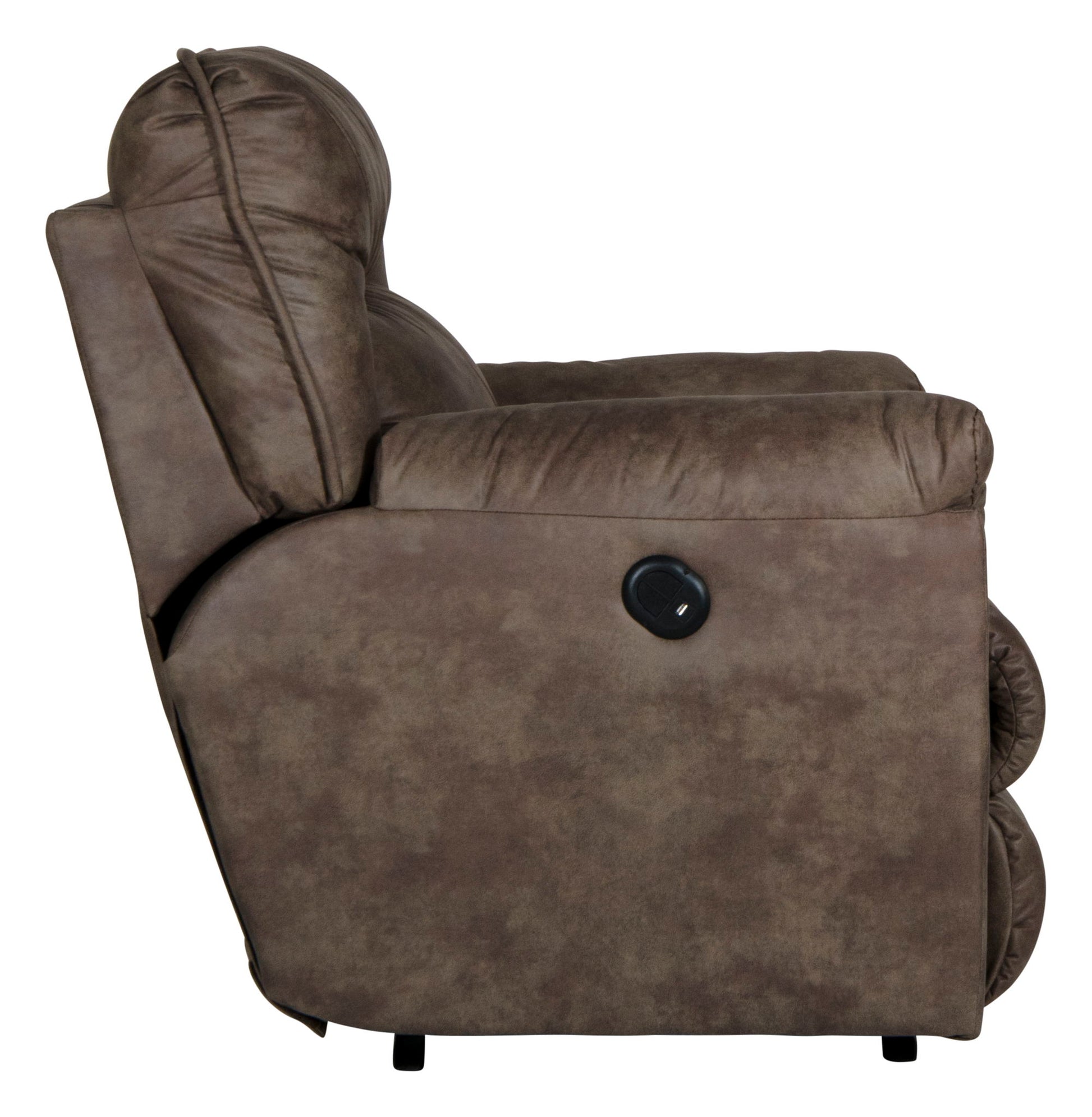 Hollins - Power Recliner - Coffee - Hornell Furniture Outlet