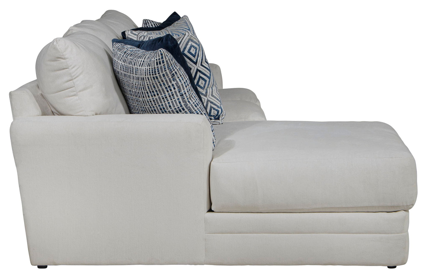 Polaris - Sectional With Comfort Coil Seating And Accent Pillows Included - Hornell Furniture Outlet
