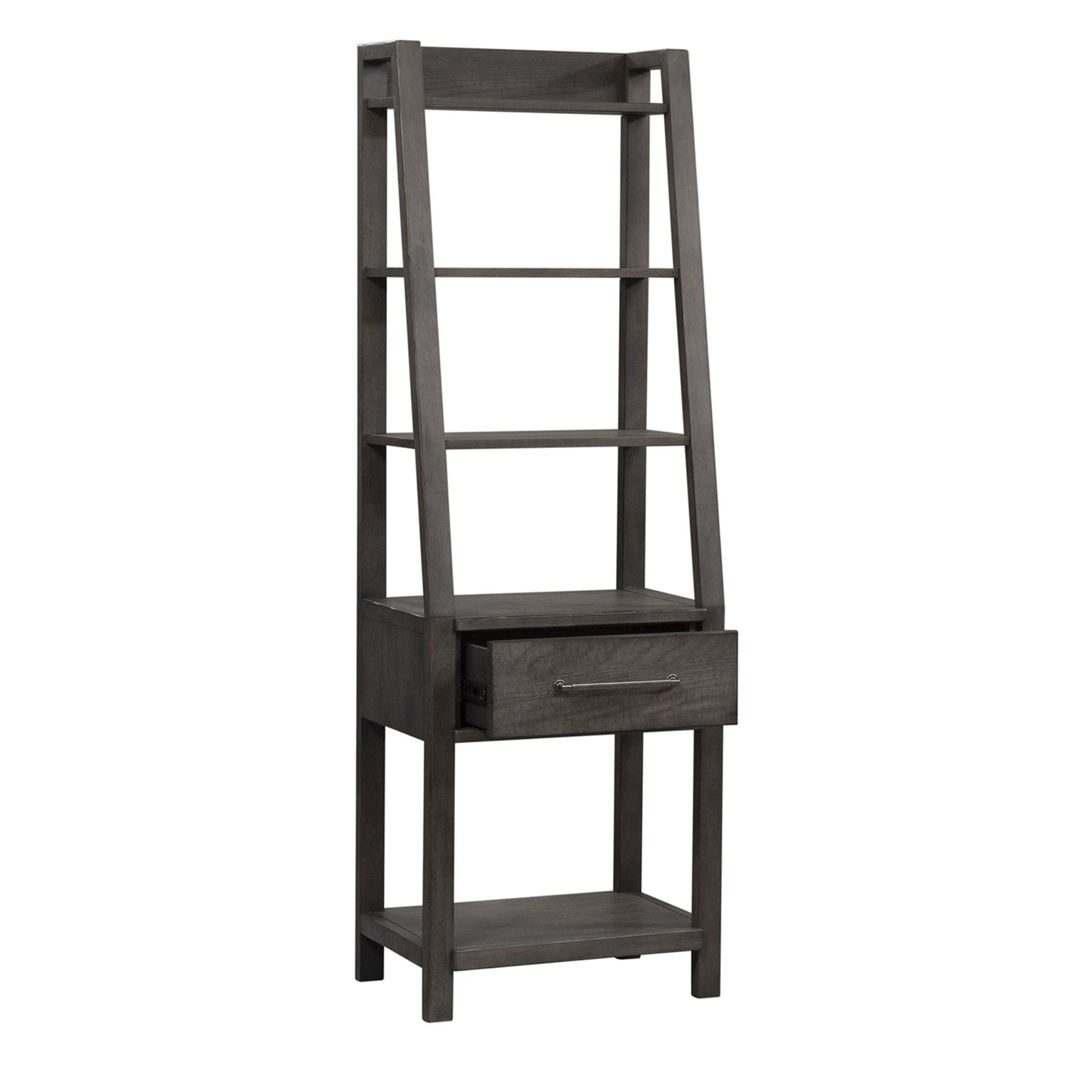 Modern Farmhouse - Leaning Bookcase - Hornell Furniture Outlet