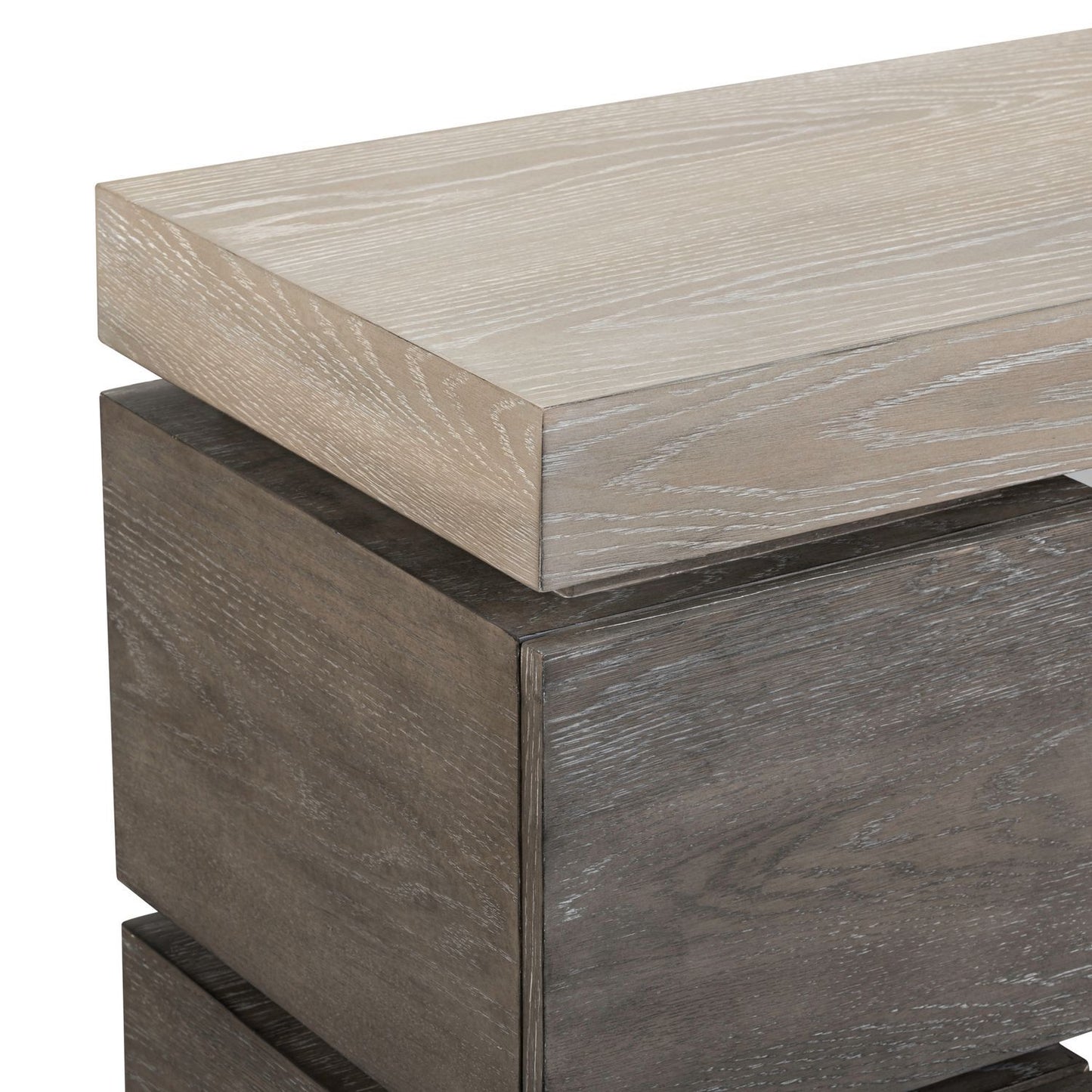 Piedmont - Sofa Table - Charcoal / Ash - Hornell Furniture Outlet