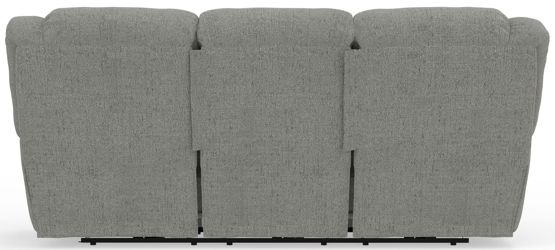 Trifecta - Sofa With 3 Recliners and Drop Down Table - Hornell Furniture Outlet