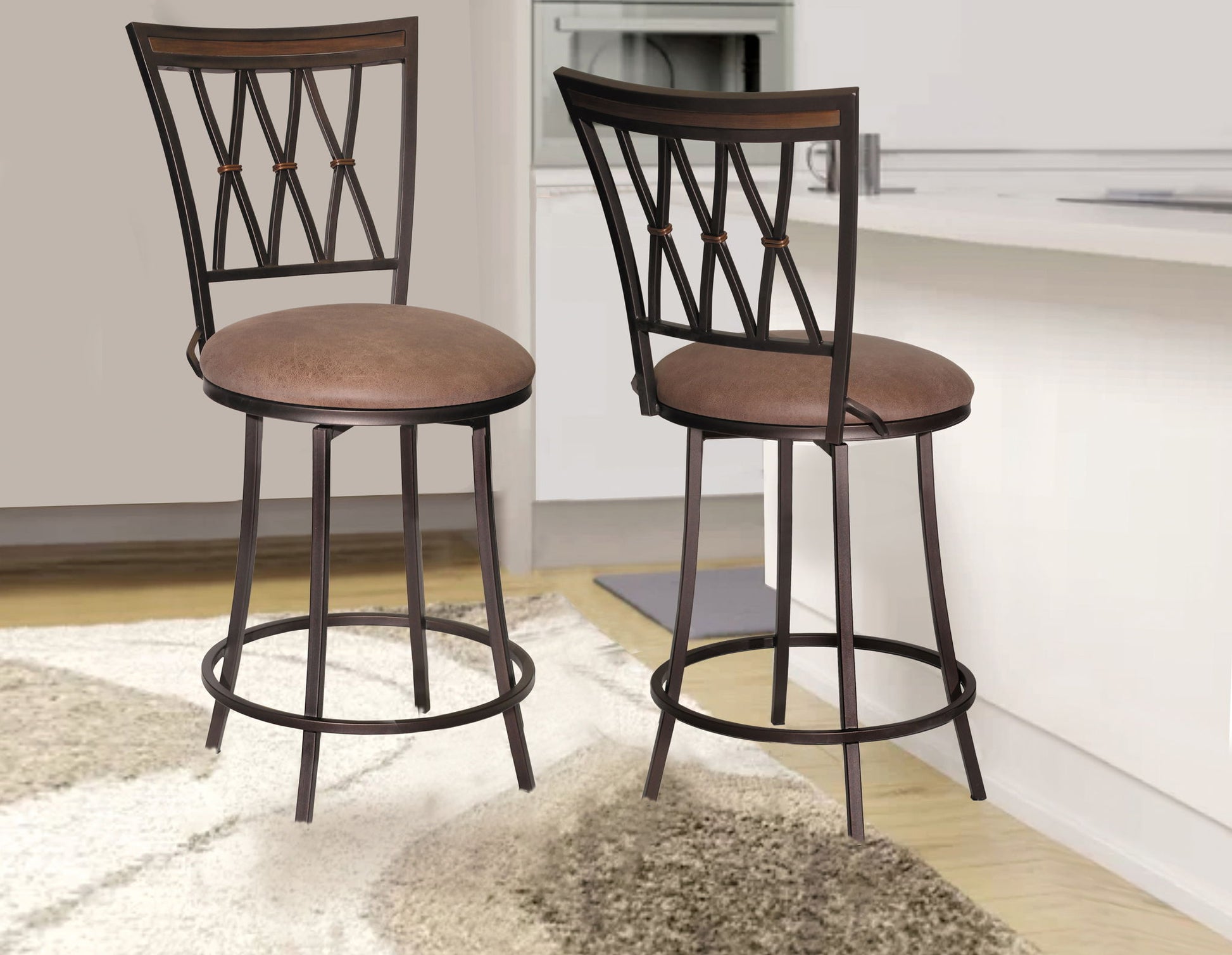Sedona - Swivel Barstool - Hornell Furniture Outlet