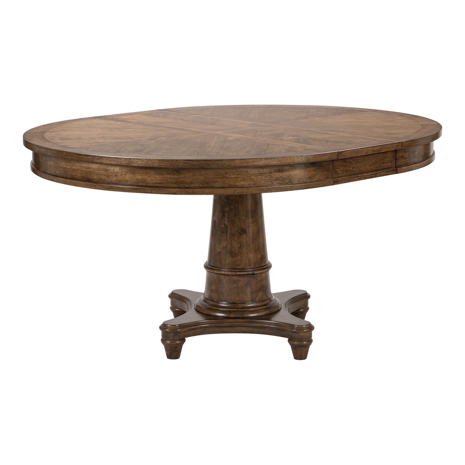 Harrison Heights - Pedestal Table Set - Sienna - Hornell Furniture Outlet