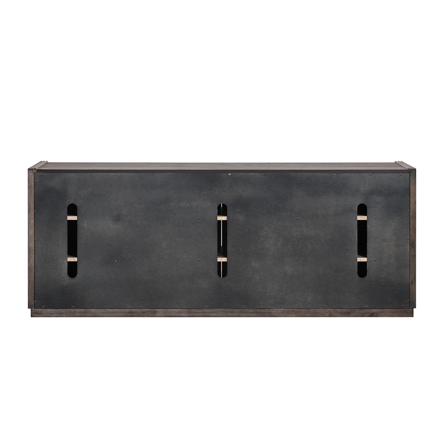 Modern Edge - 77" TV Console - Brown - Hornell Furniture Outlet