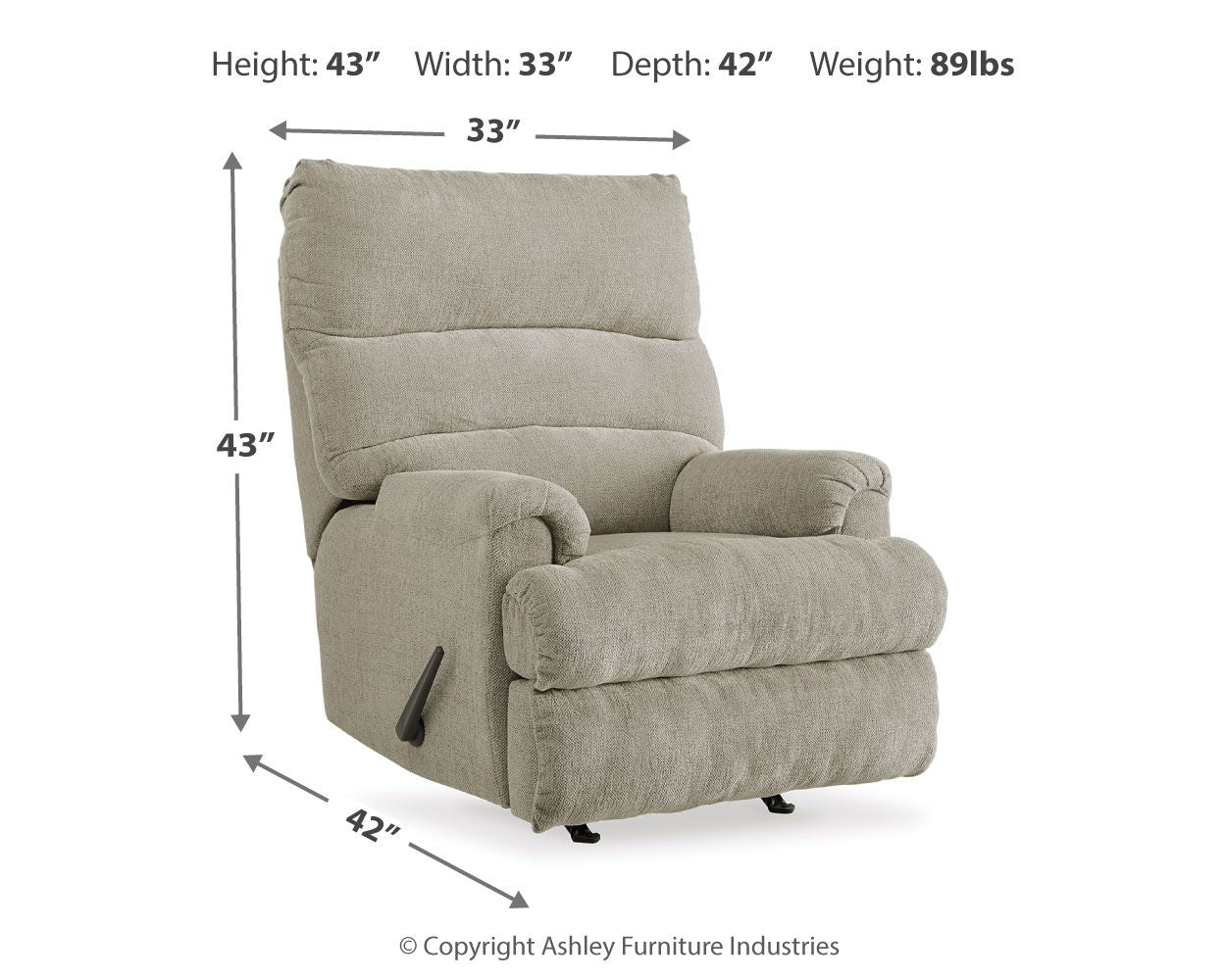 Man Fort - Rocker Recliner - Hornell Furniture Outlet