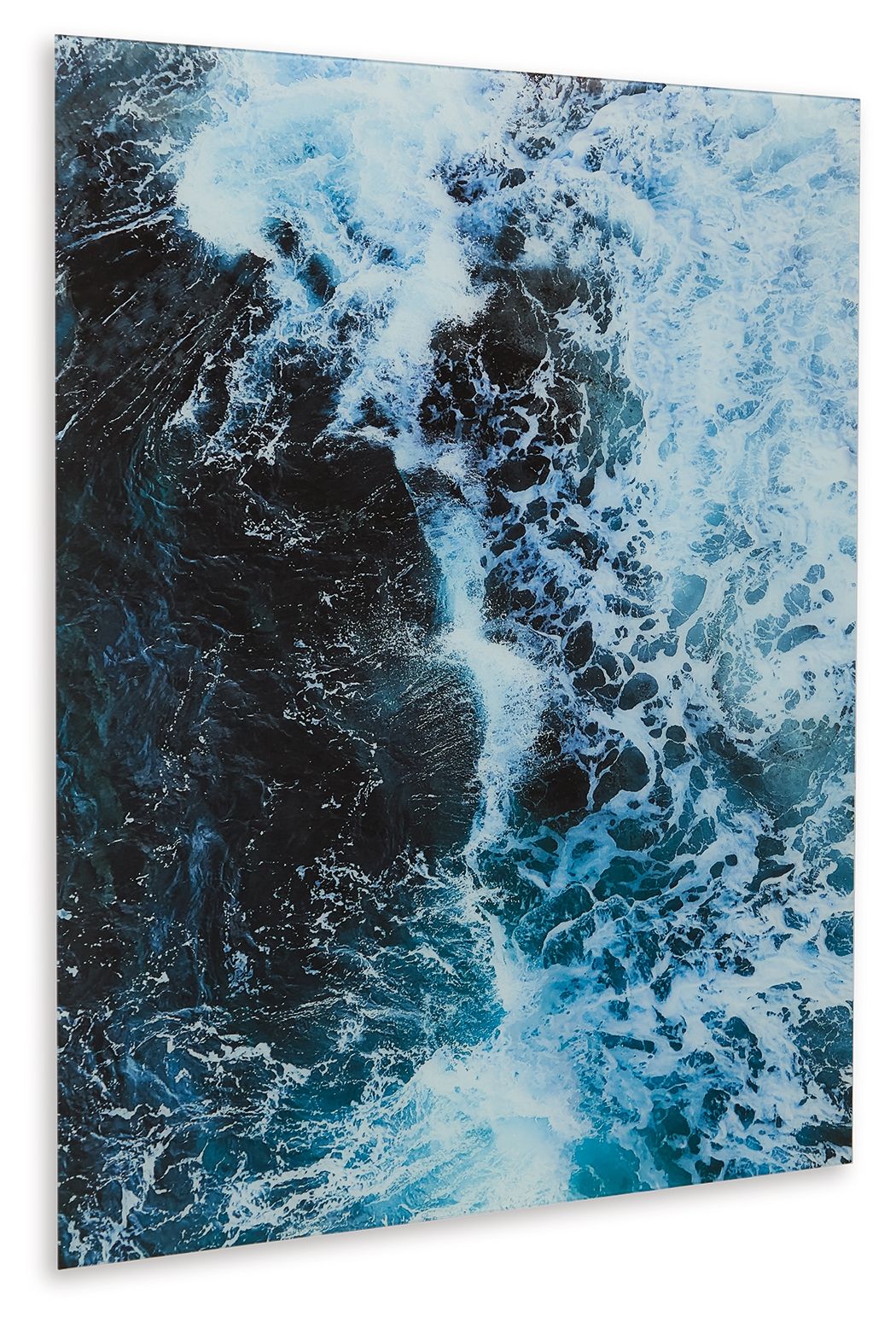 Clemick - Turquoise - Wall Art - Hornell Furniture Outlet