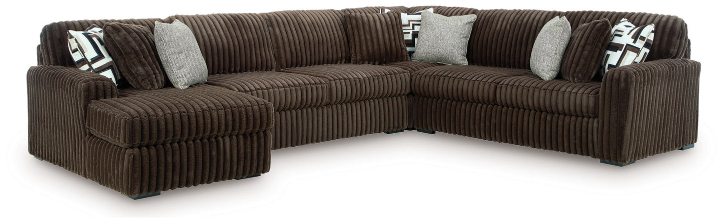 Midnight - Madness - Sectional - Hornell Furniture Outlet