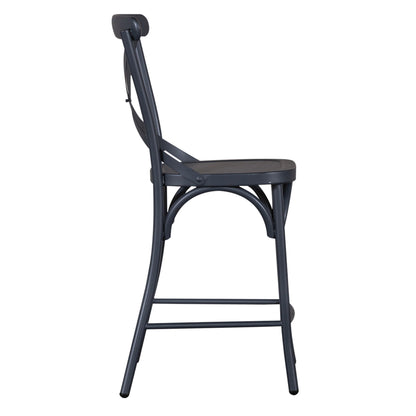 Vintage Series - X Back Counter Chair - Hornell Furniture Outlet