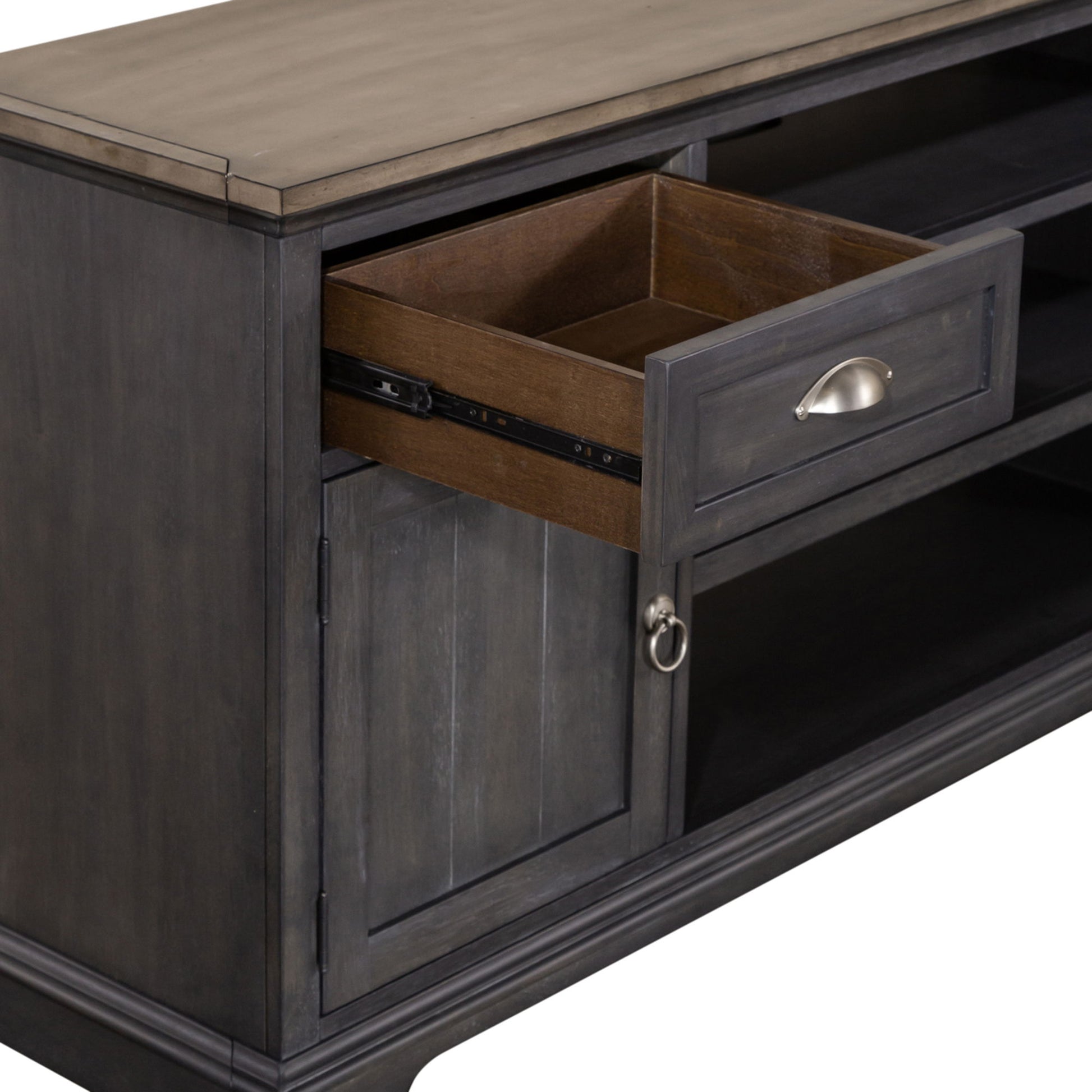 Ocean Isle - Entertainment Tv Stand - Hornell Furniture Outlet