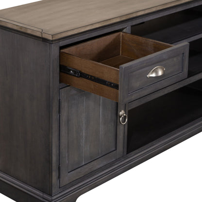 Ocean Isle - Entertainment Tv Stand - Hornell Furniture Outlet