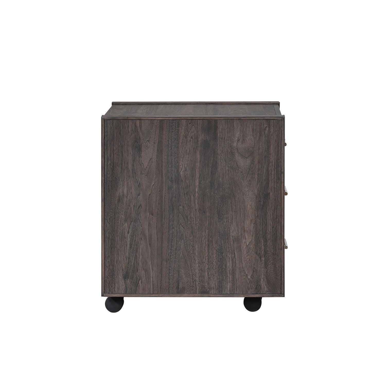Modern Edge - Castered Filing Cabinet - Caffe - Hornell Furniture Outlet