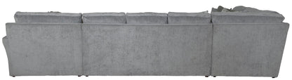 Glacier - Sectional With Included Accent Pillows - Hornell Furniture Outlet