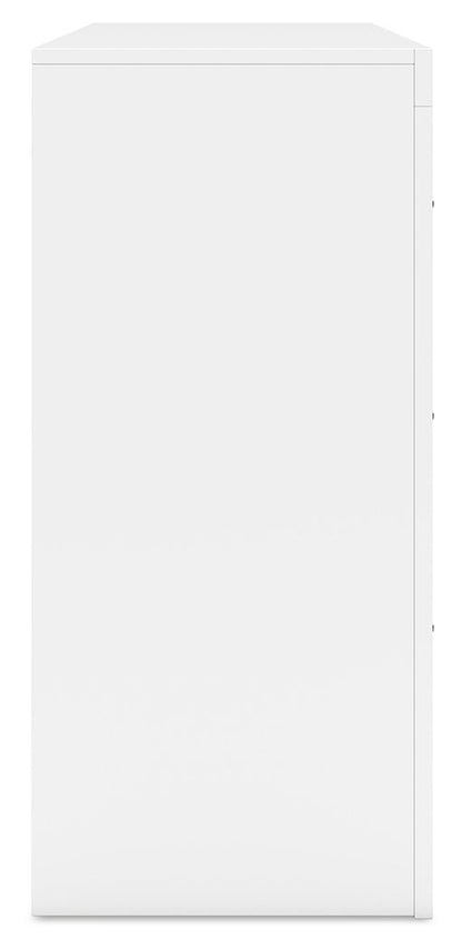 Binterglen - White - Dresser - Hornell Furniture Outlet
