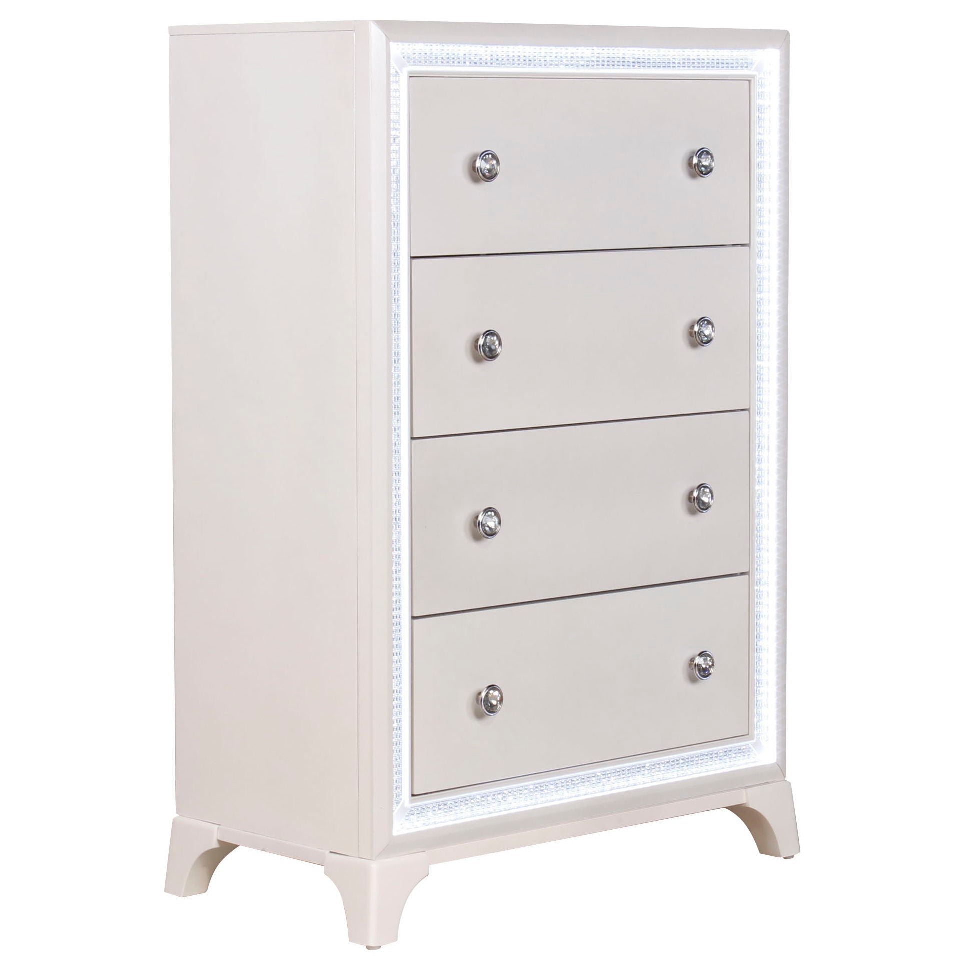 Cassie - Chest - Off - White - Hornell Furniture Outlet