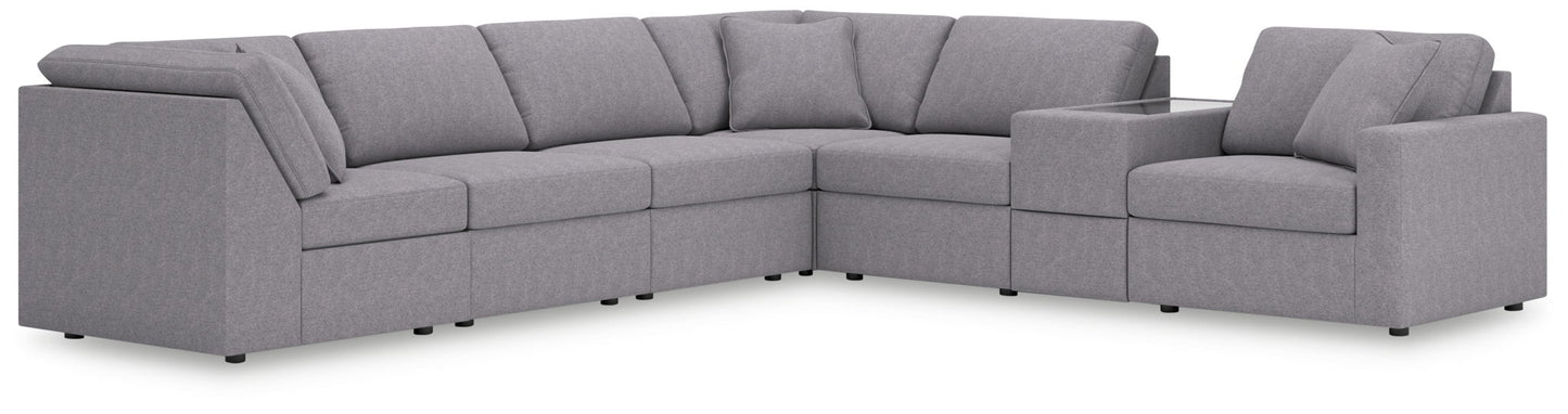 Modmax - Granite - Sectional - Hornell Furniture Outlet