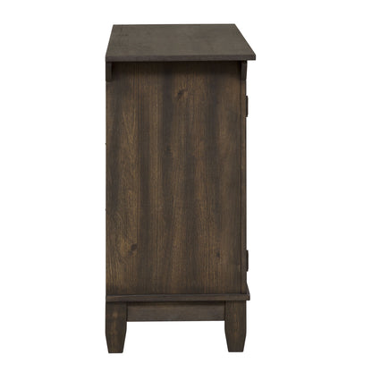 Double Bridge - Sideboard - Dark Brown - Hornell Furniture Outlet