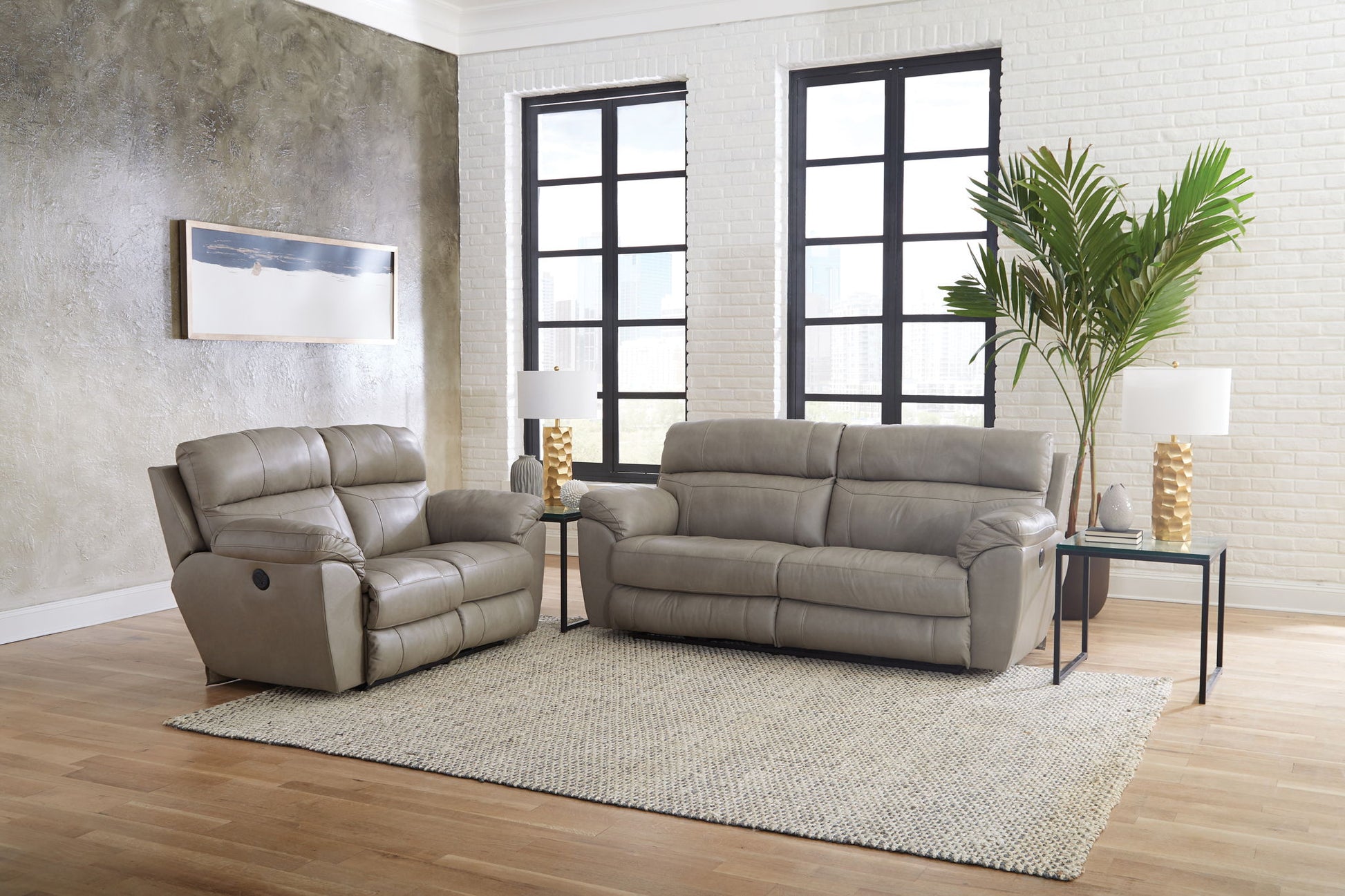 Costa - Lay Flat Reclining Sofa - Hornell Furniture Outlet