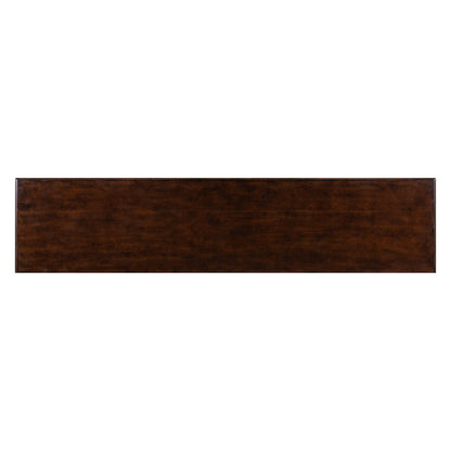 Fireplace TV Consoles - 84" Fireplace TV Console FTS - Brown - Hornell Furniture Outlet